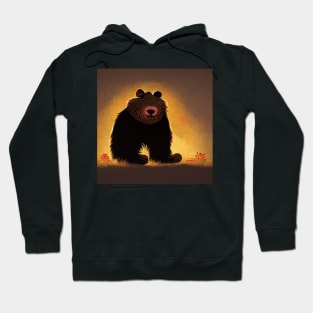 Cute little furry bear just sitting around. Hoodie